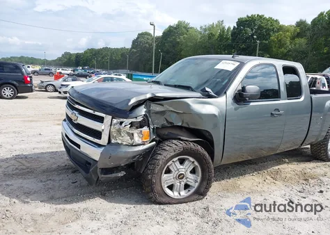 2011 Chevrolet Silverado 1500 Lt из США, поврежденный, VIN 1GCRCSE01BZ135618